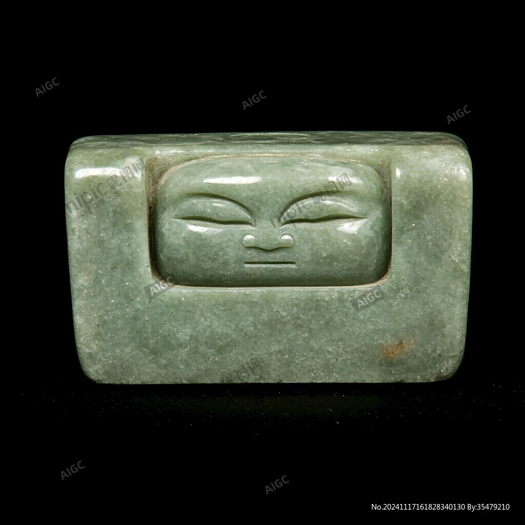 人形玛瑙印