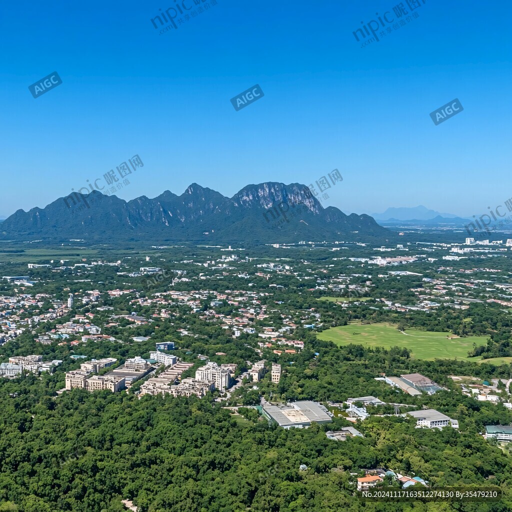燕园鸟瞰