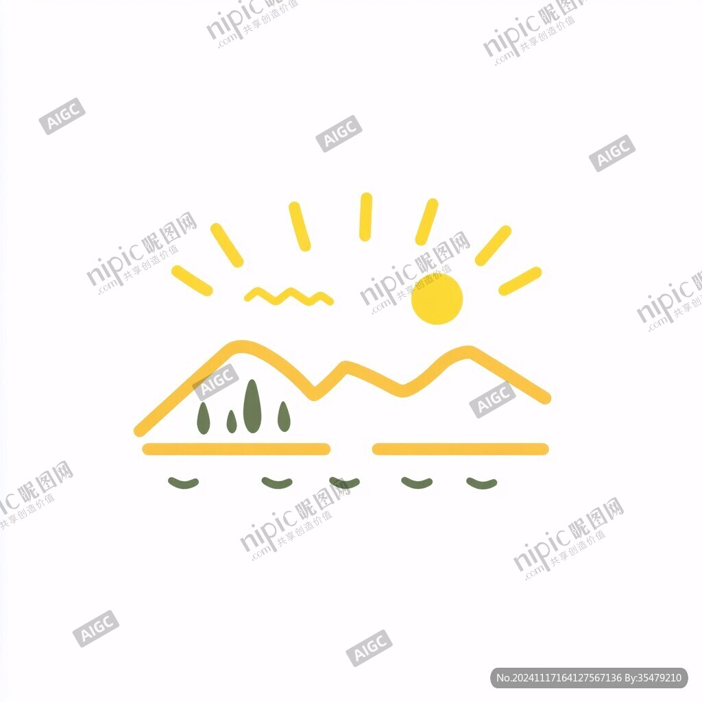 山水太阳户外logo