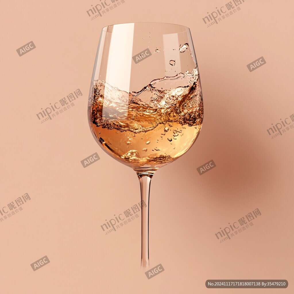 洋酒水珠创意造型