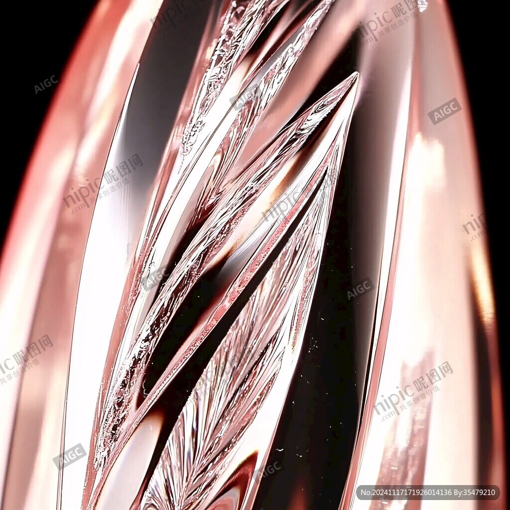 金属质感插画