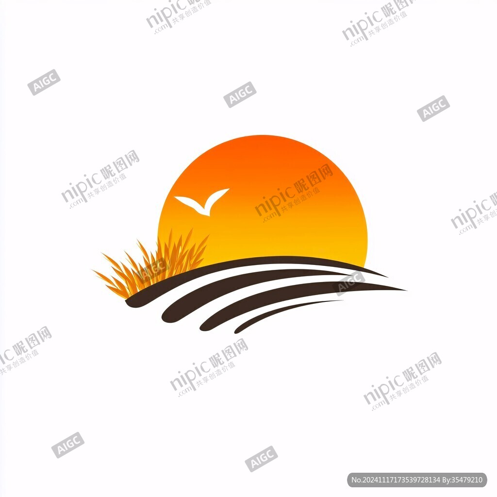 太阳农田标志
