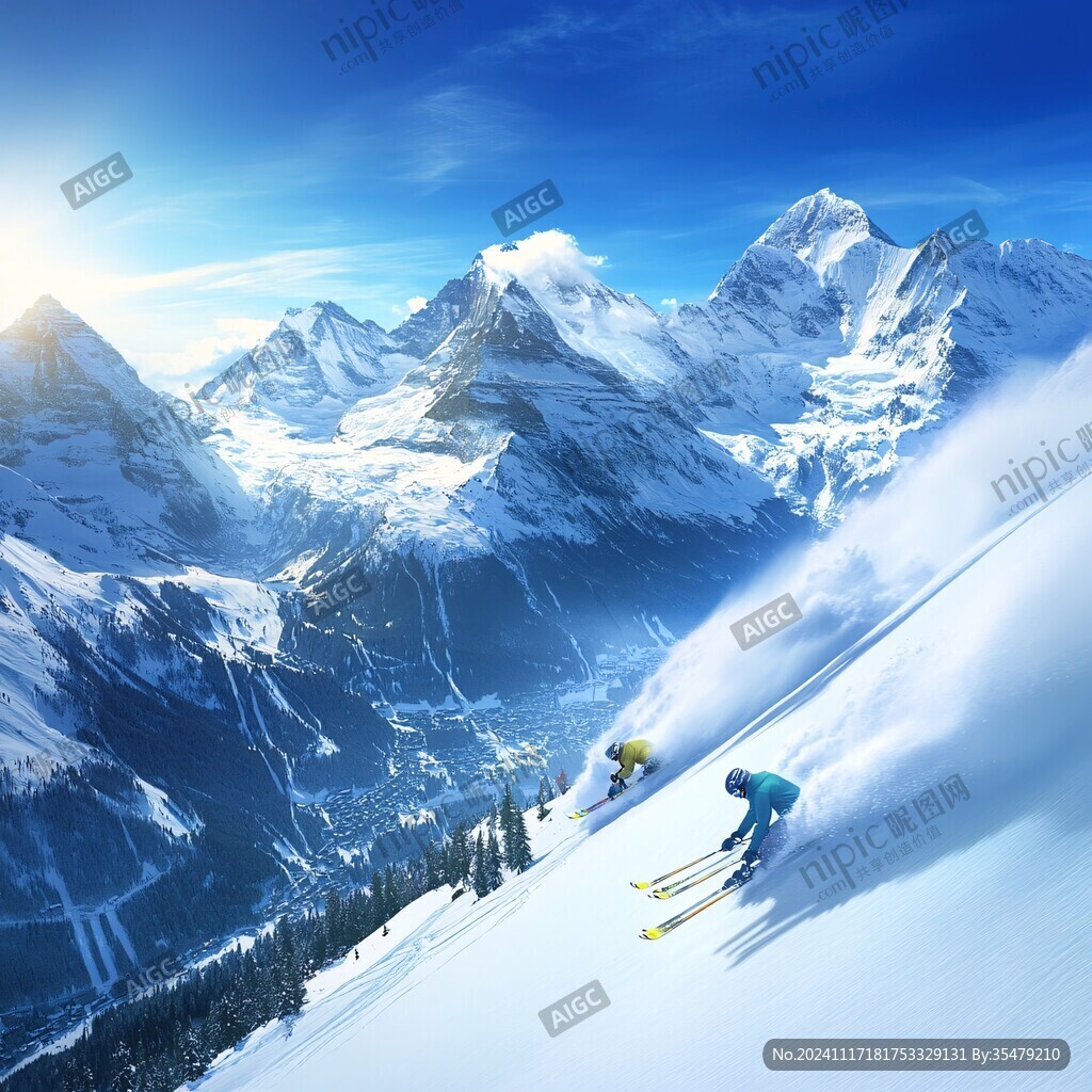 滑雪壁纸