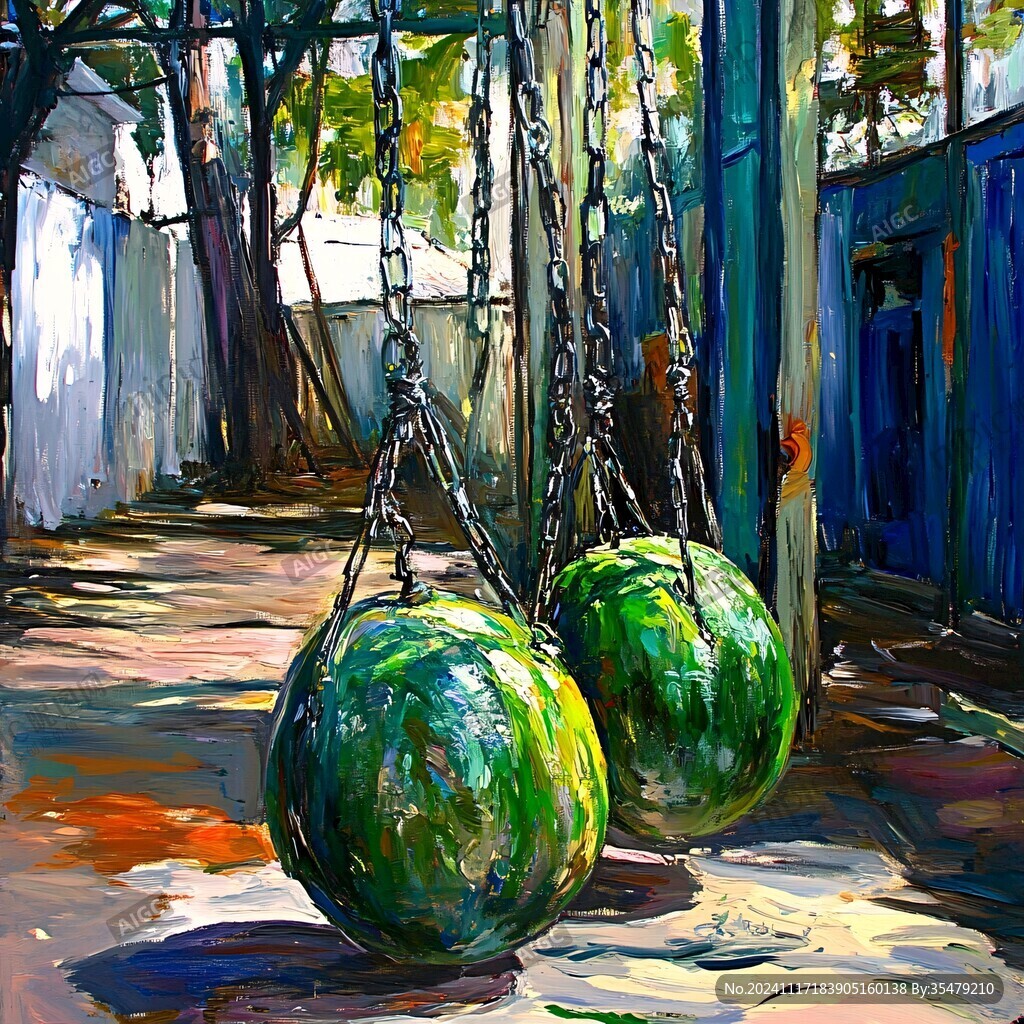 杨桃油画