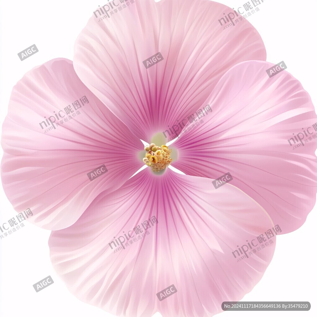 绽放花朵手绘花朵
