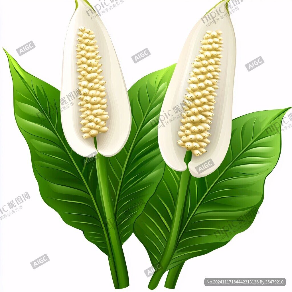 手绘芝麻花