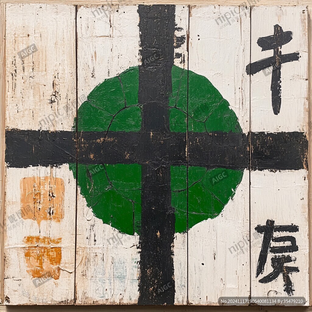 幸字墙壁