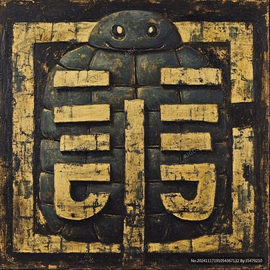 寿字夔龙纹
