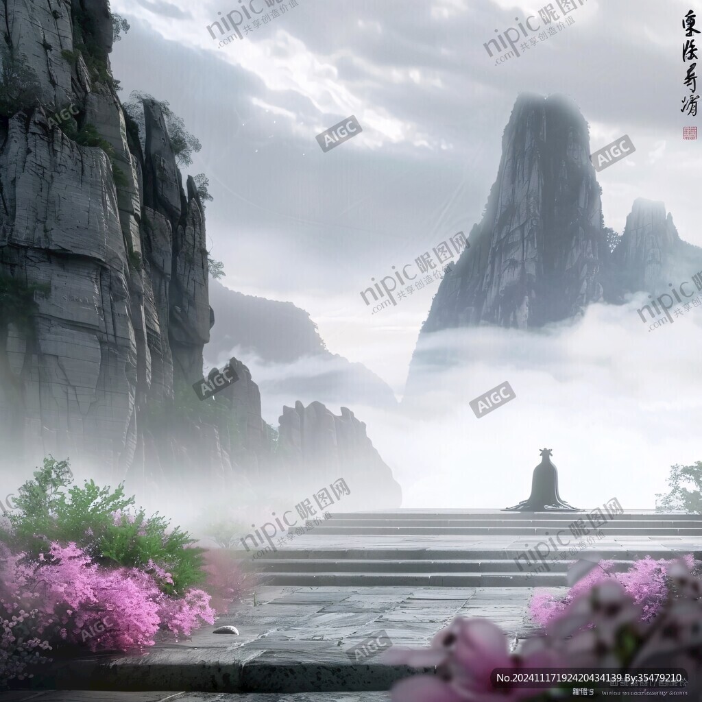 禅境云山峰