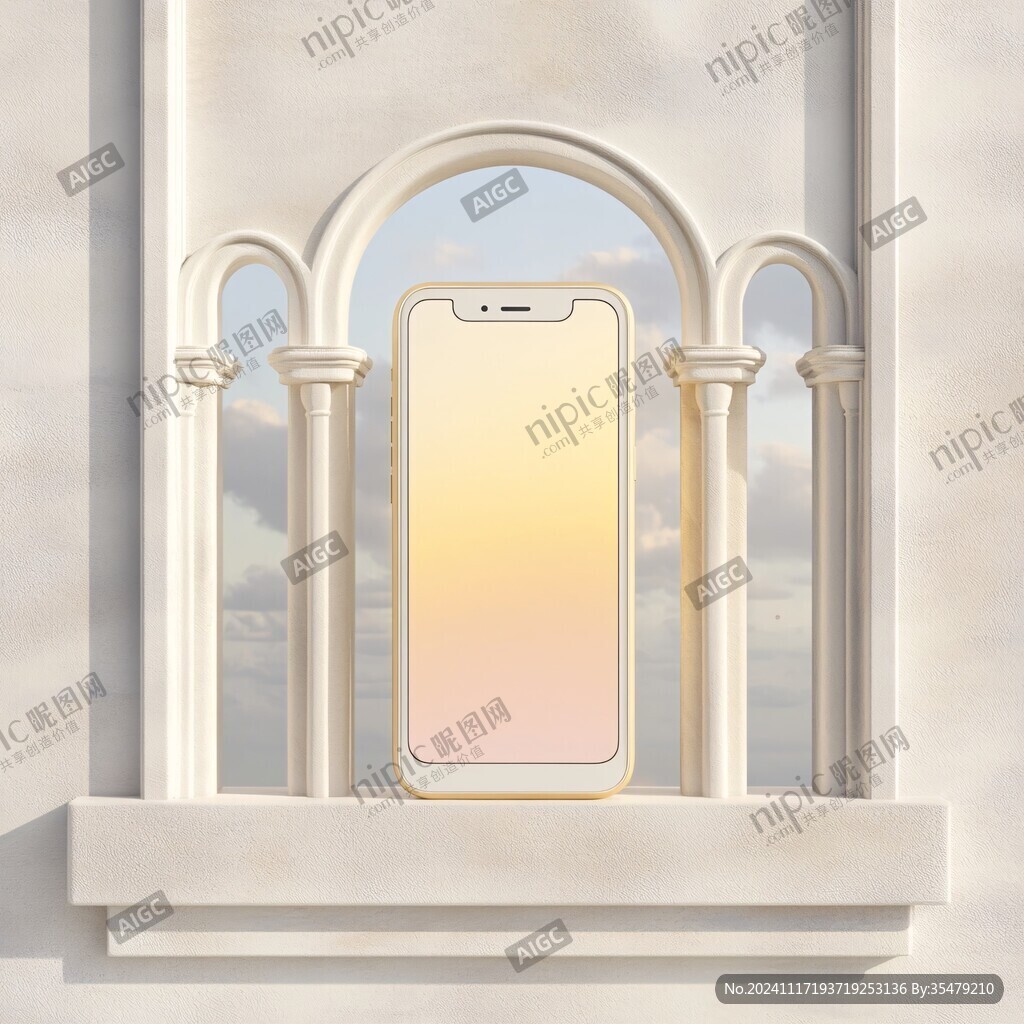 金色景物手机壳