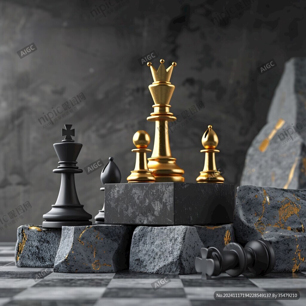 黑色的棋盘游戏