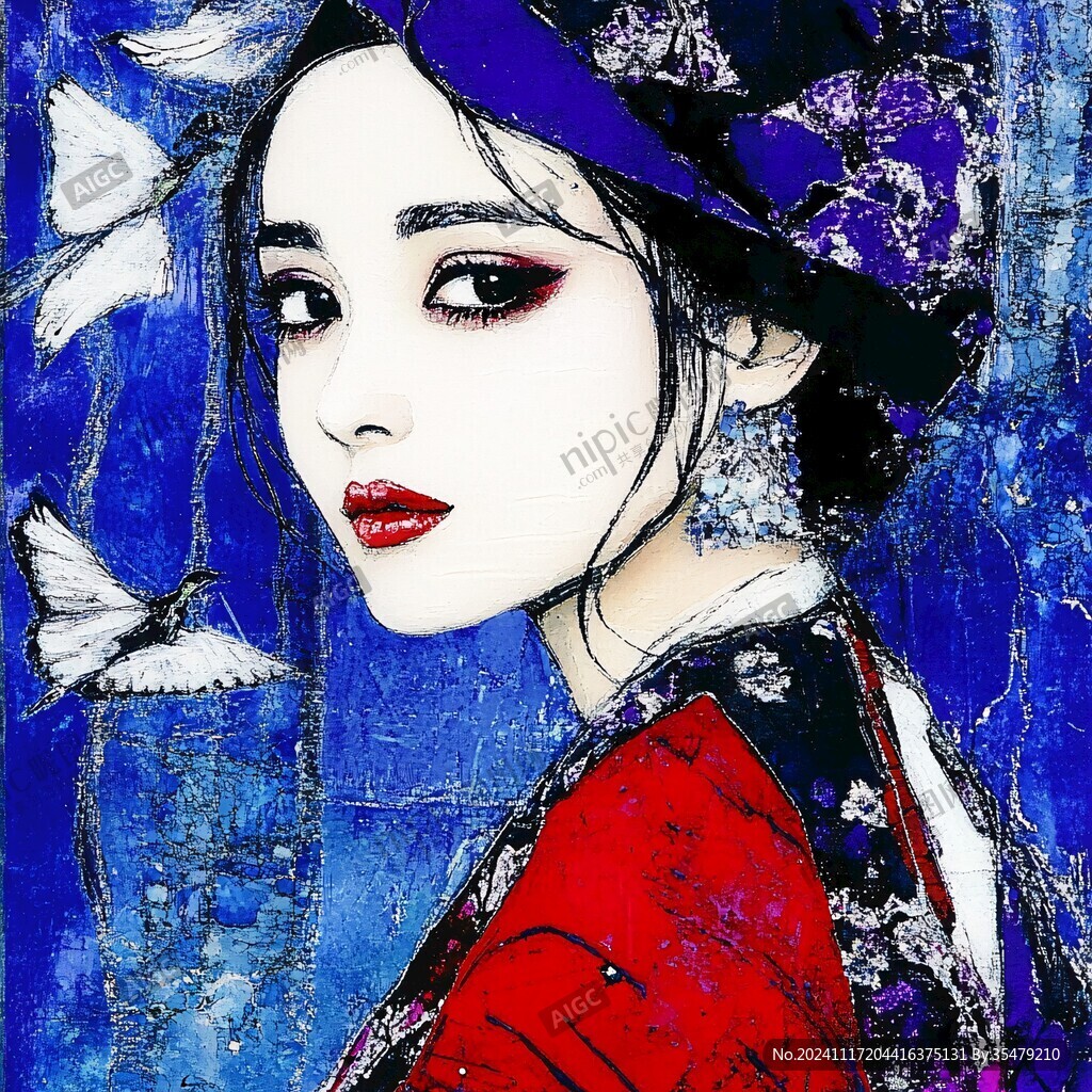 日本美女画