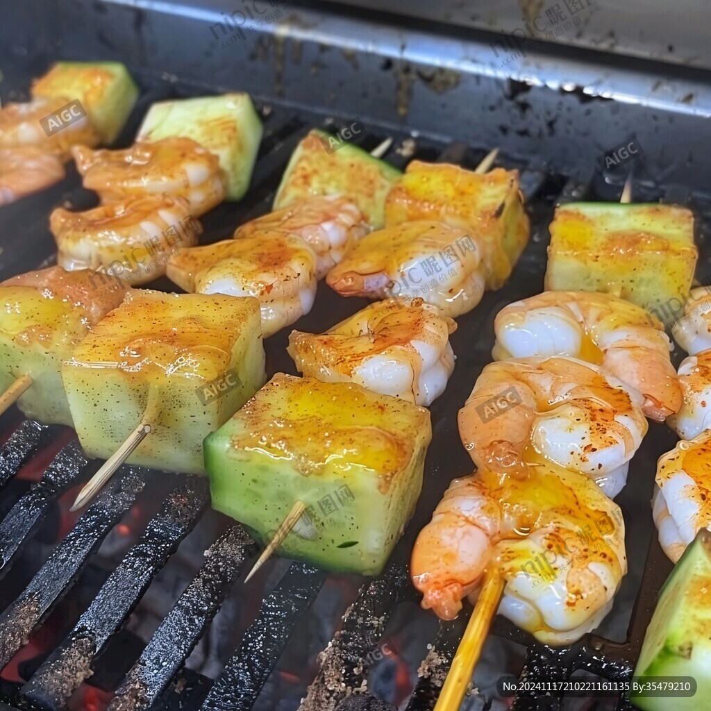 串烧角瓜