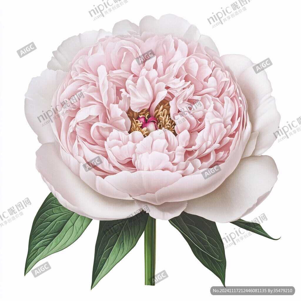 3d牡丹花卉