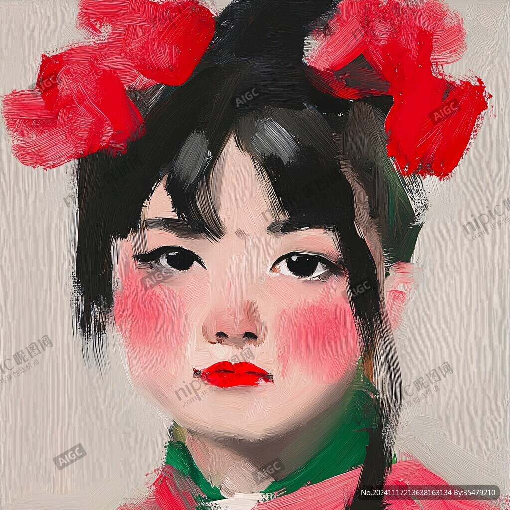 板绘人像
