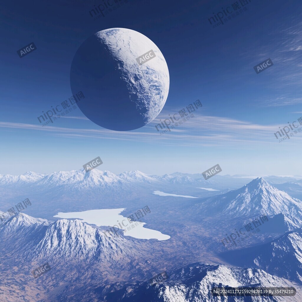 宇宙星球外星球体