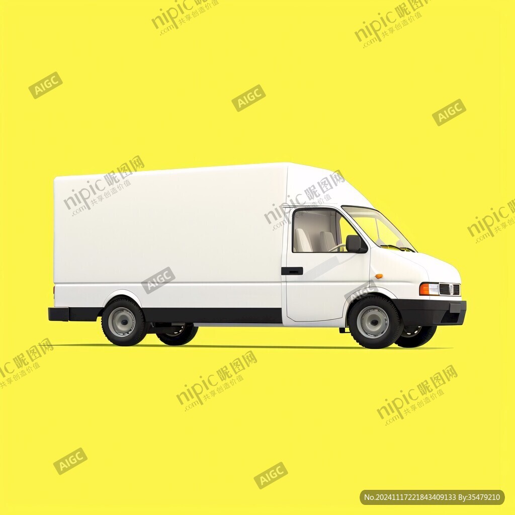 黄色小货车