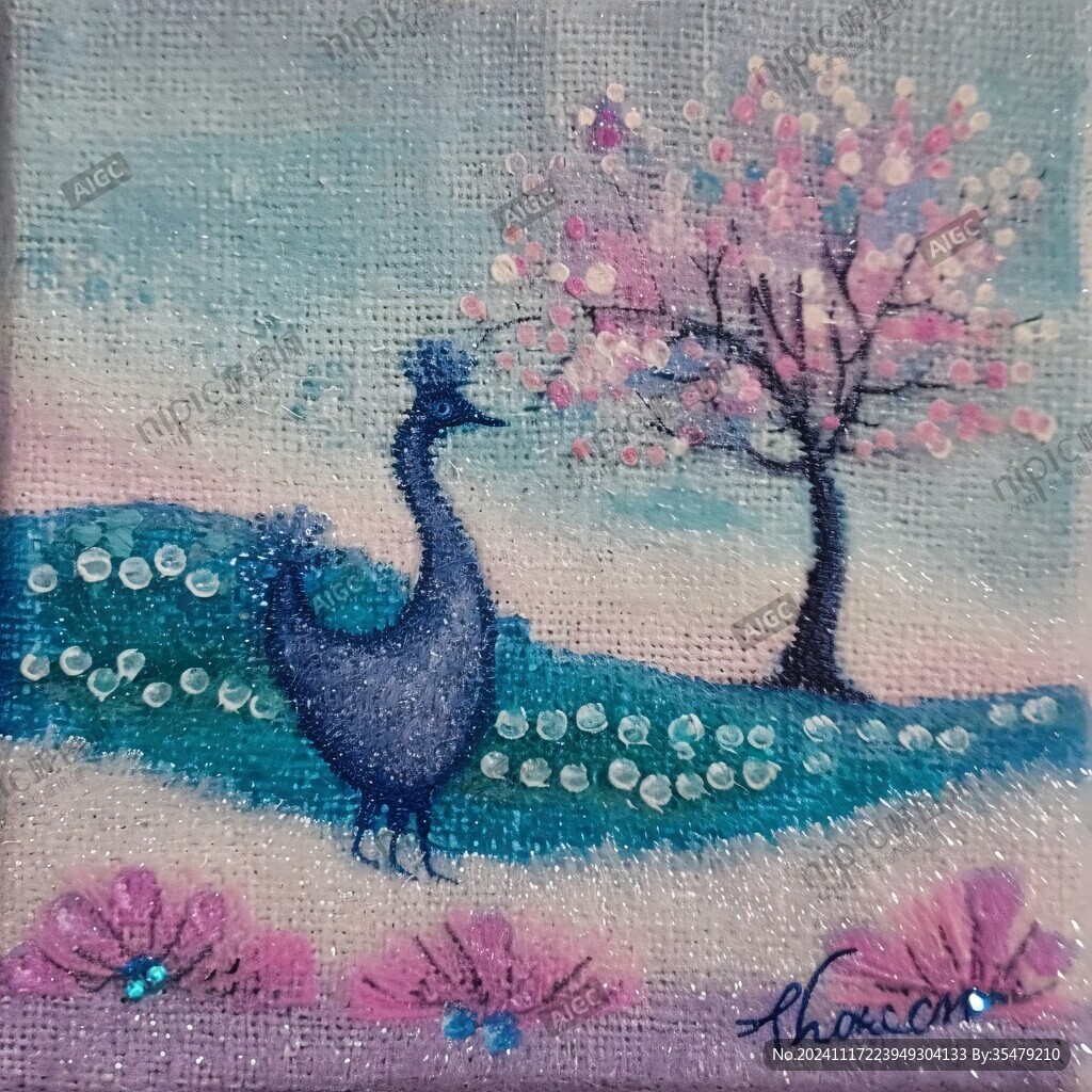 毛线画拼贴画
