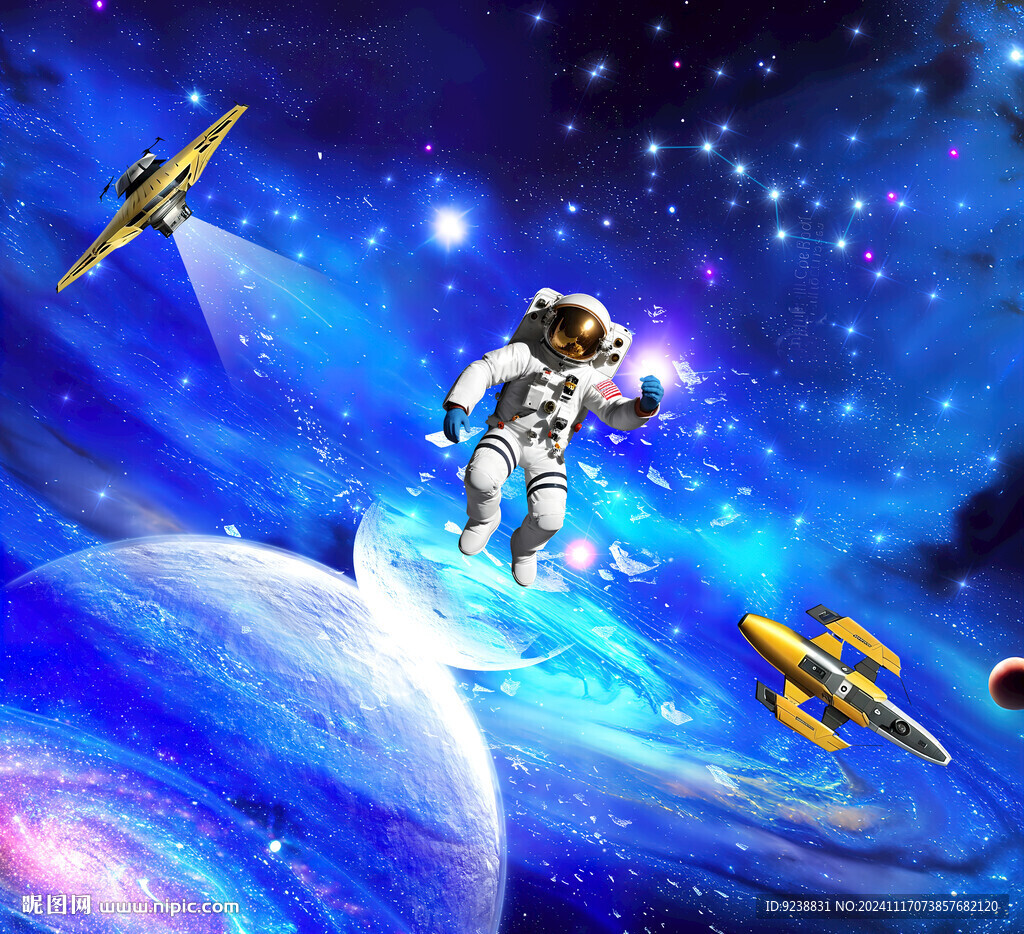 正方形宇宙星空