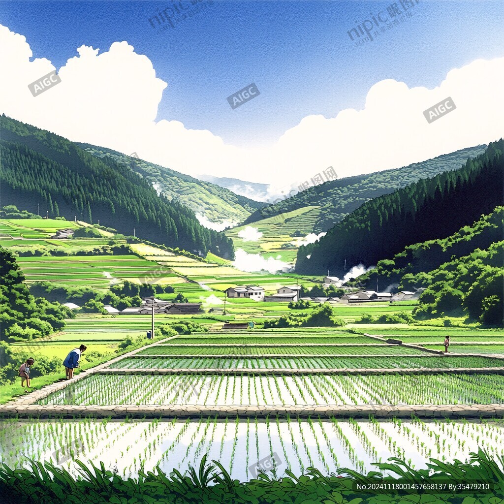 山川田地