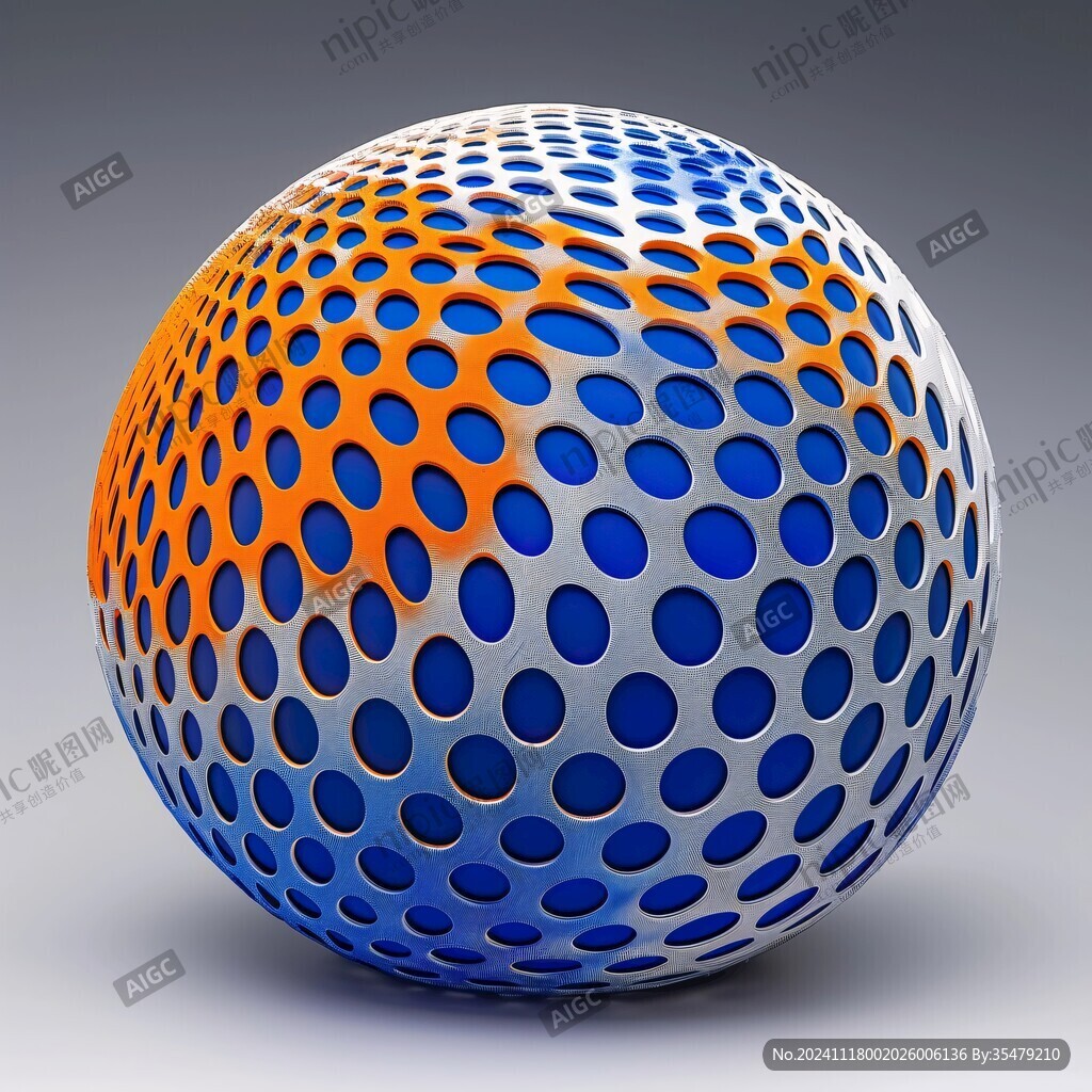 3d质感球形