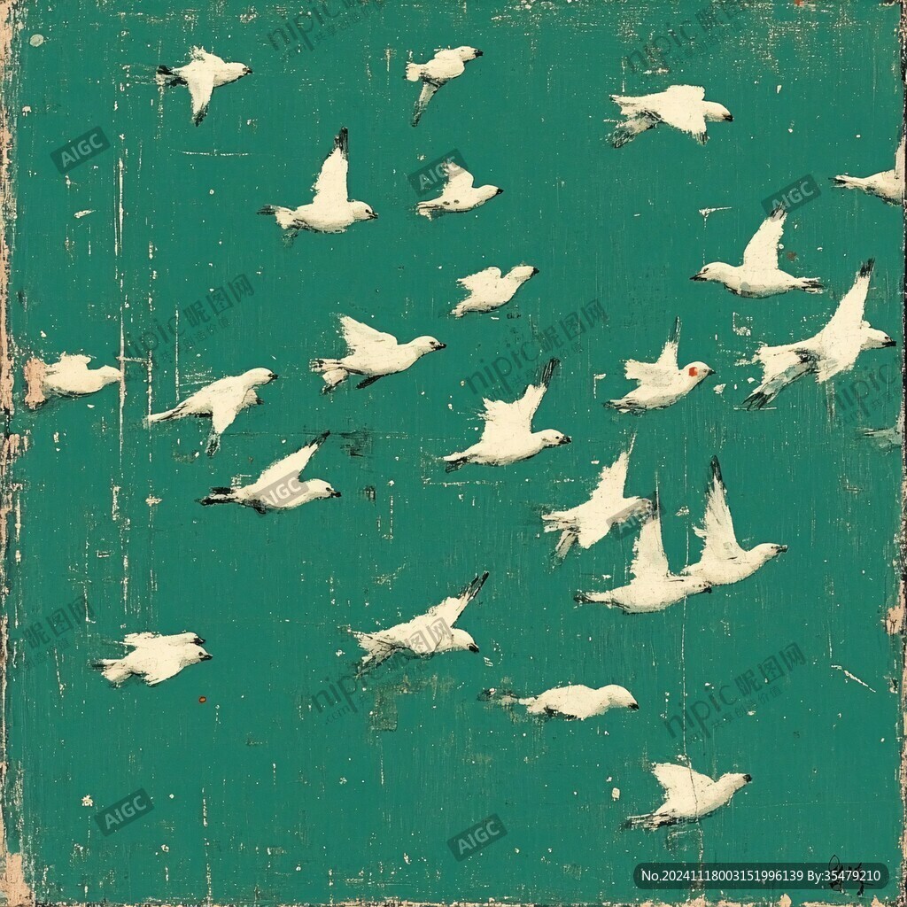 野鸥装饰画