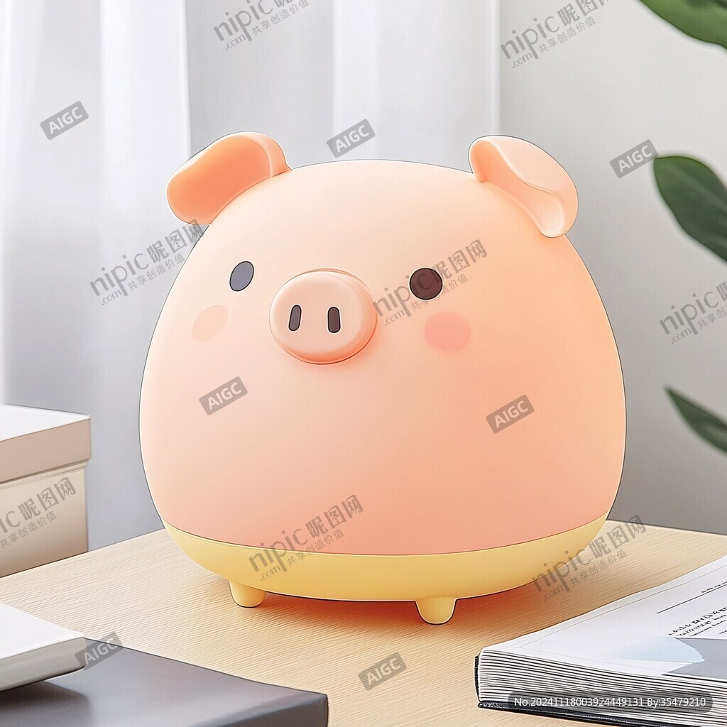 小猪储物罐