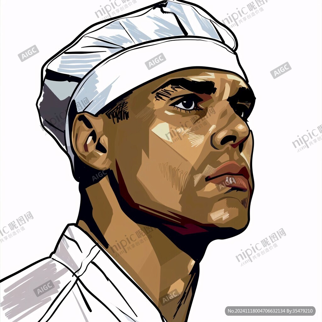 个人原创插画运动员