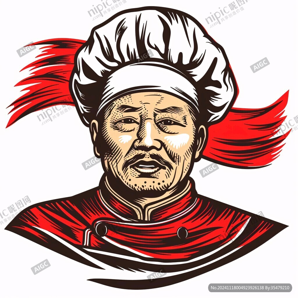厨师头像大厨logo