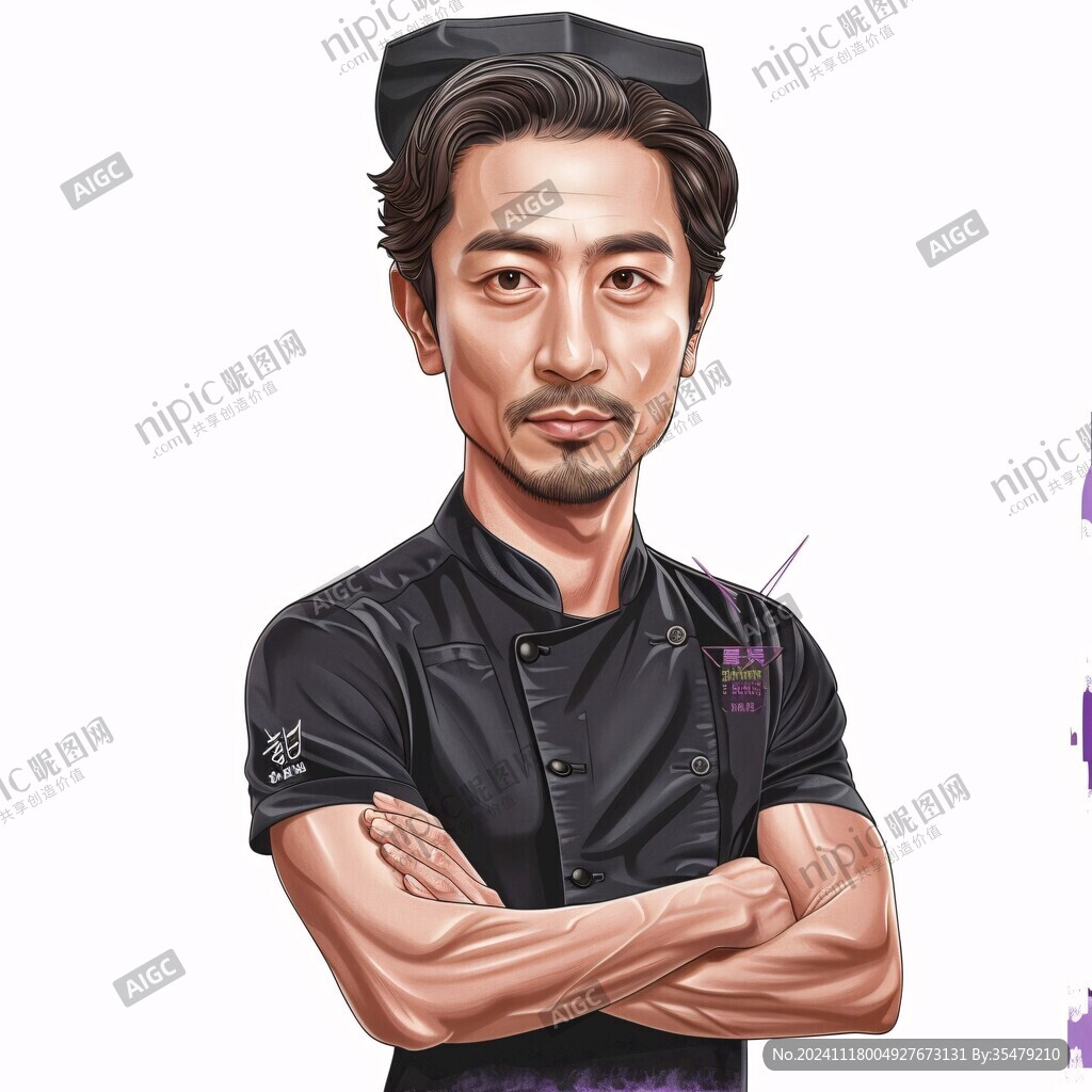 写实人物插画