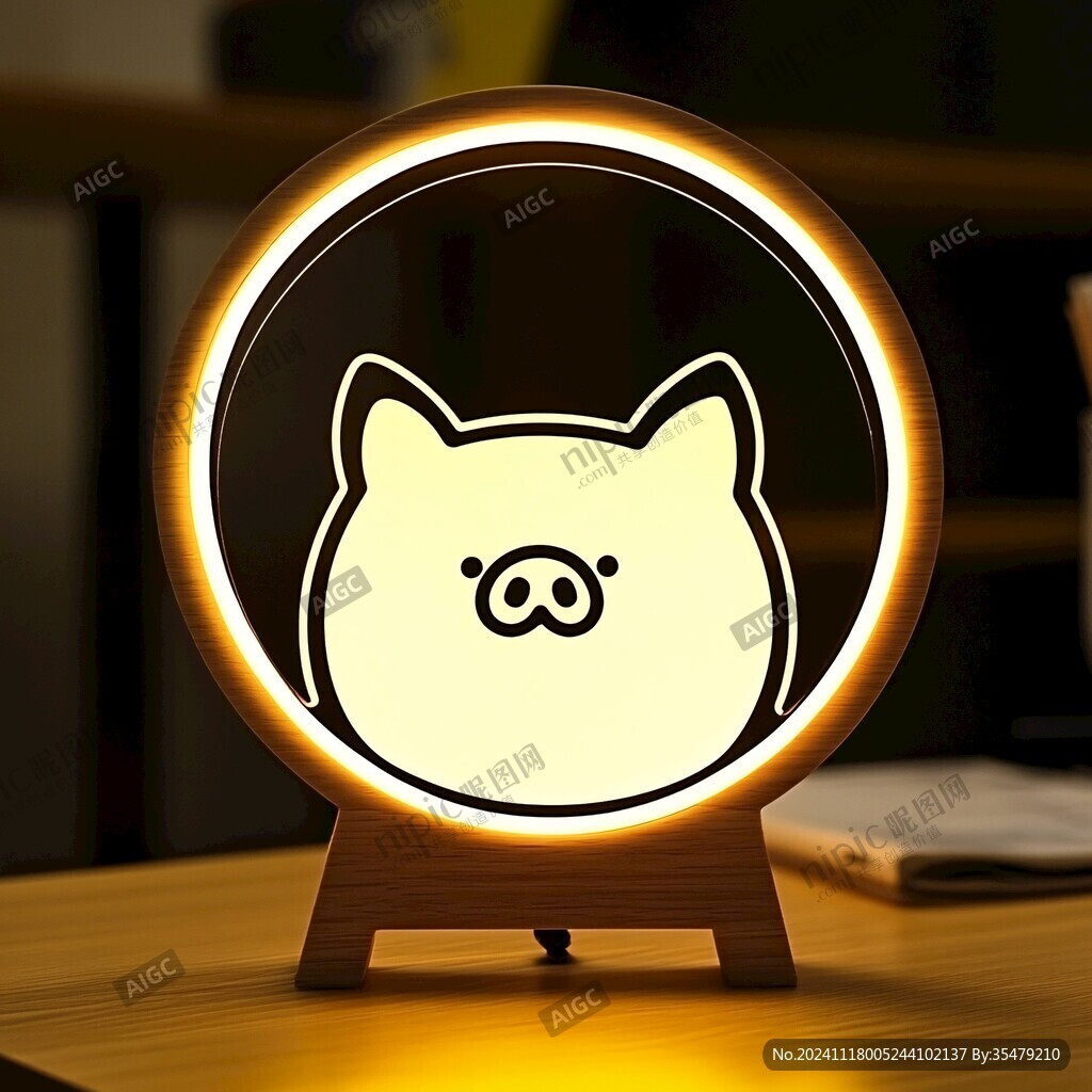 3d小夜灯