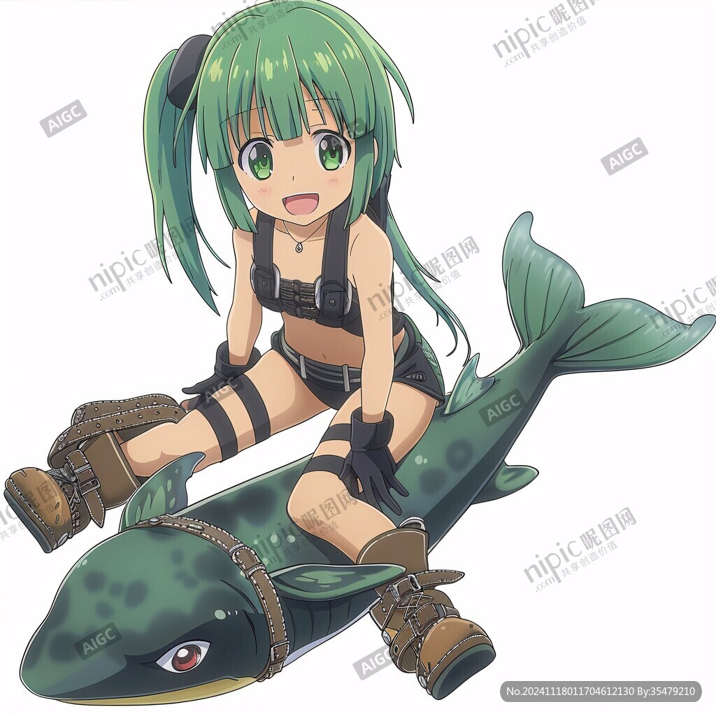 q版水族女孩