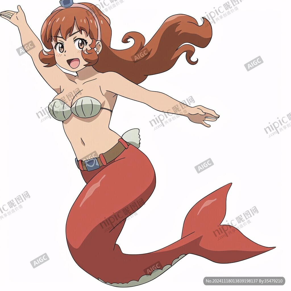 卡通美人鱼女神美女装