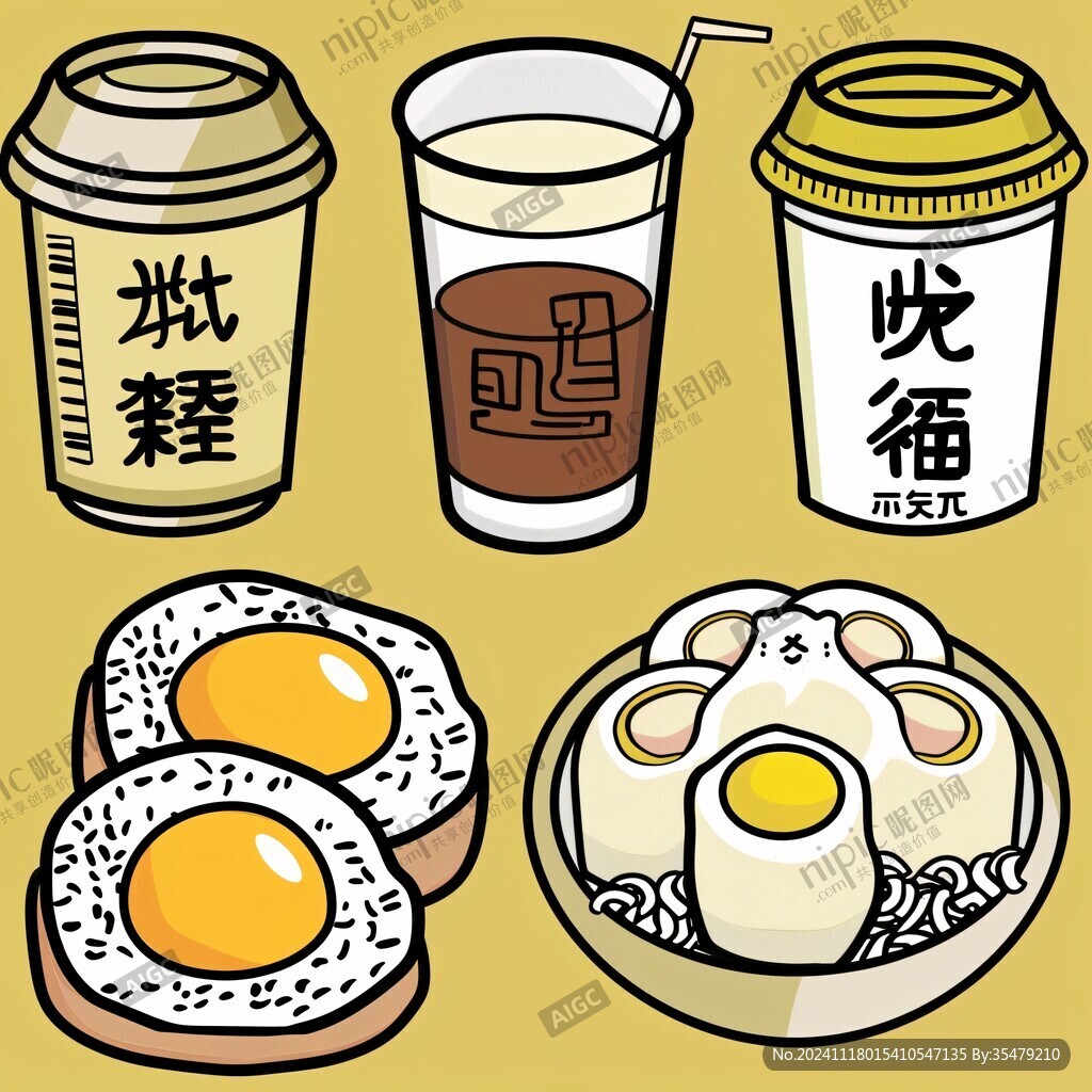 插画卤蛋