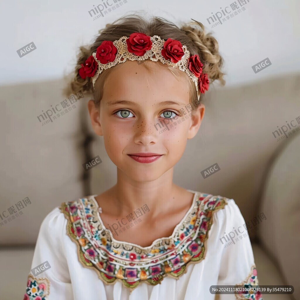 俄罗斯族少女