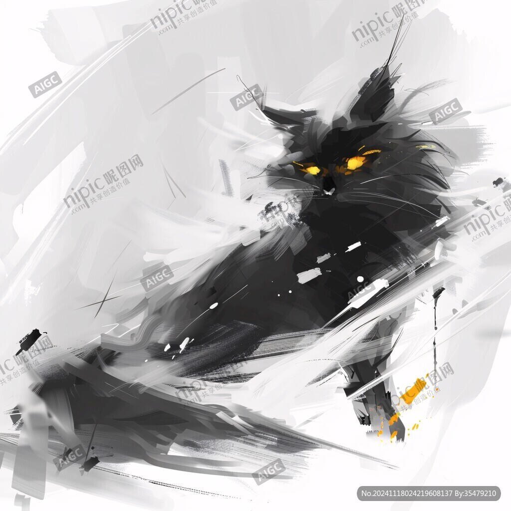 白猫黑猫黑白猫