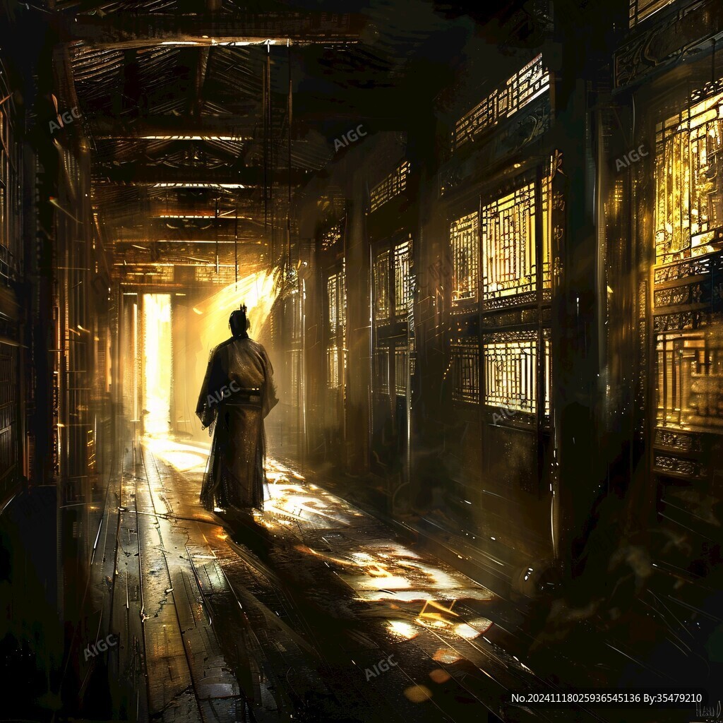 天一阁插画
