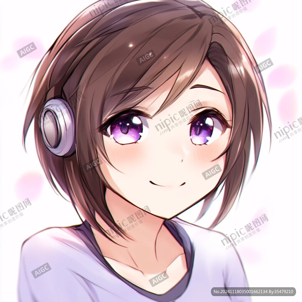q版短发少女