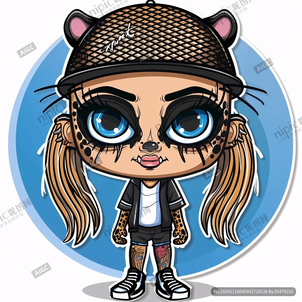 卡通虎妞形象设计