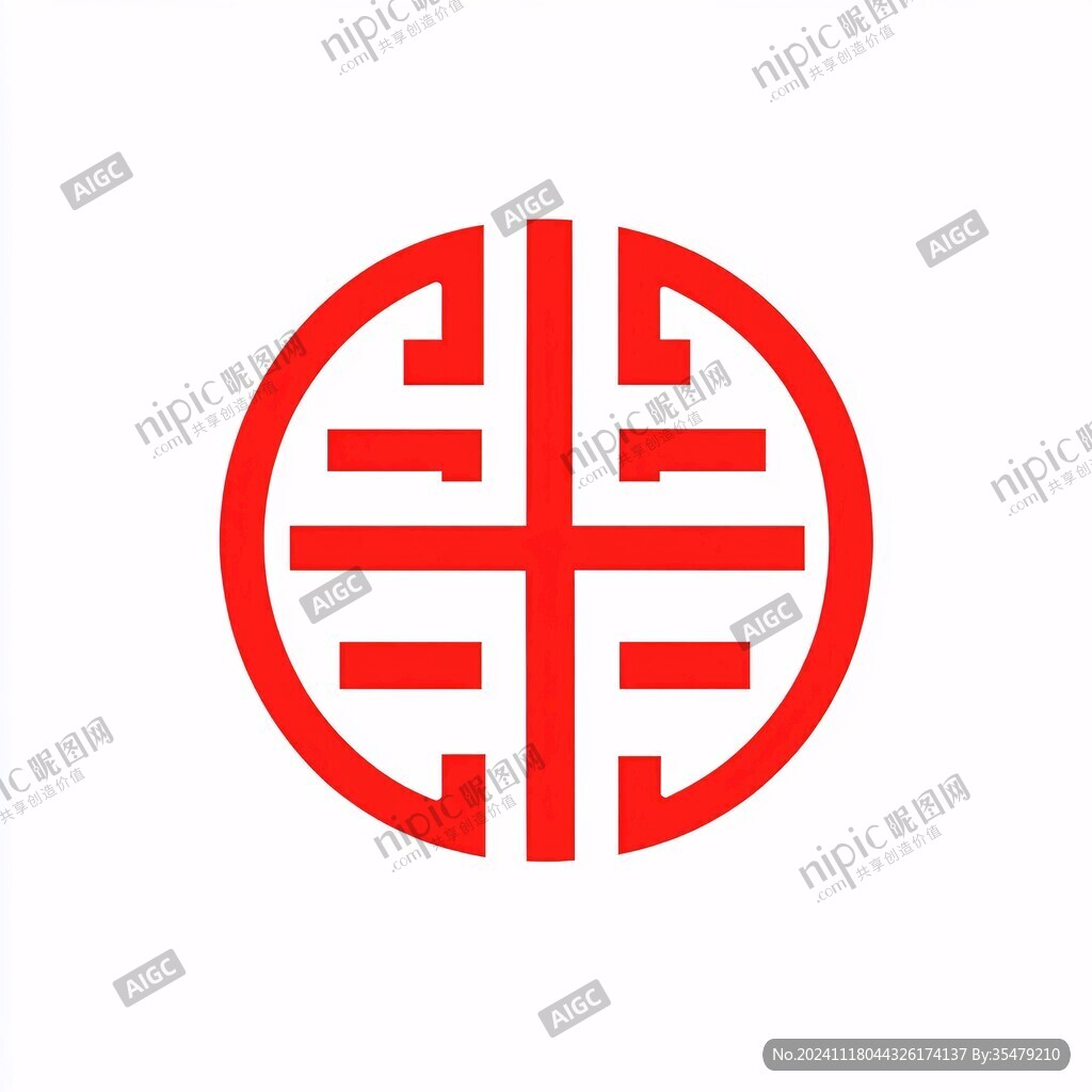 简约回纹标志