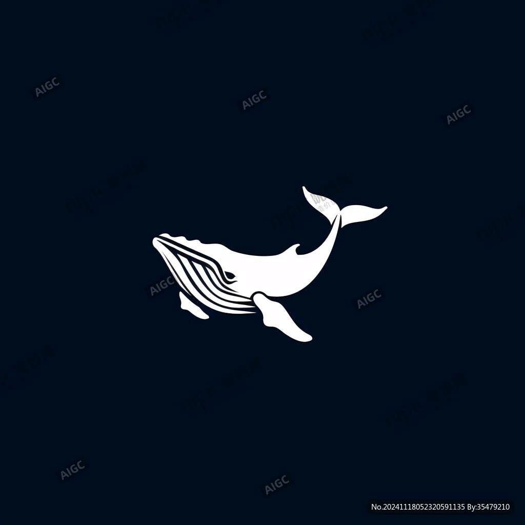鲸落logo