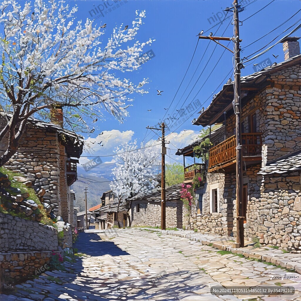 花石头村