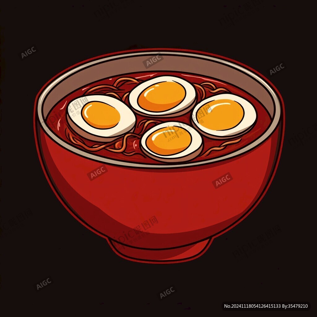 插画卤蛋