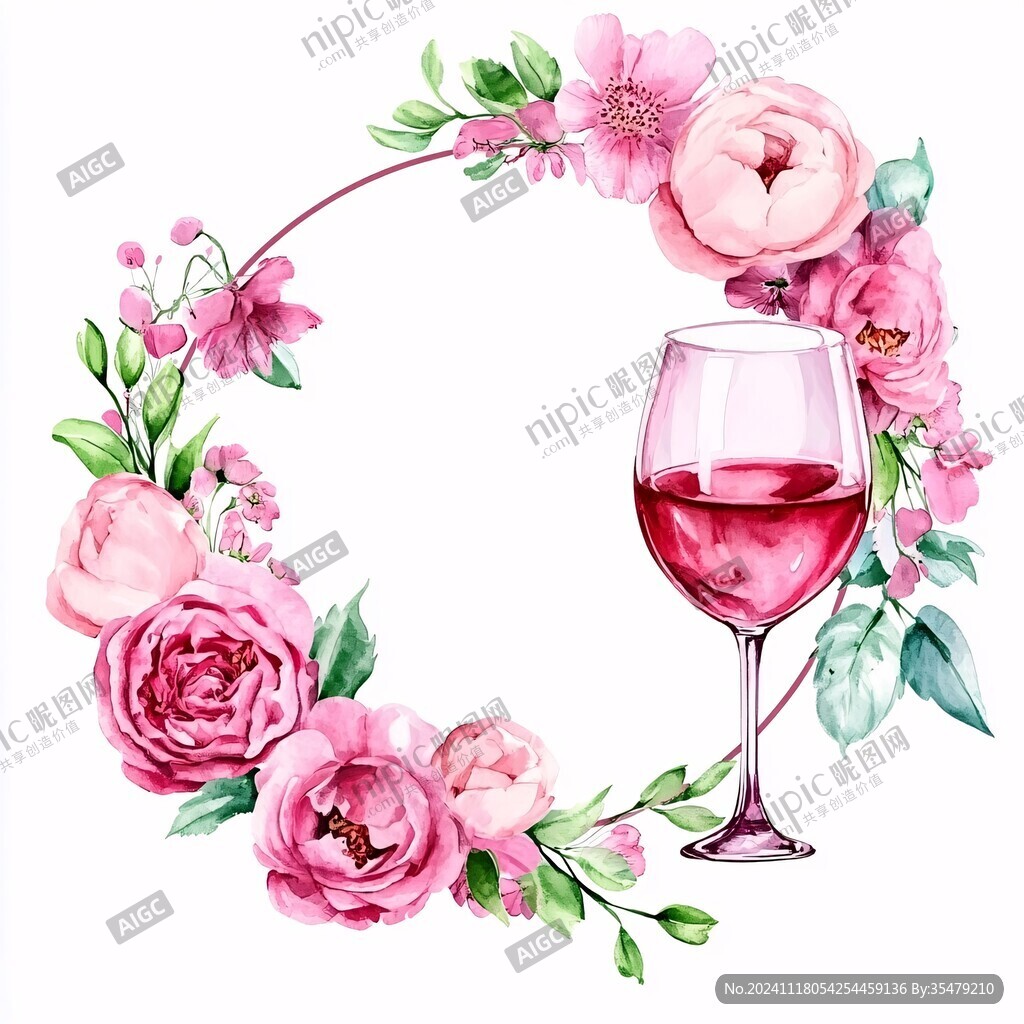 玫瑰酿插画