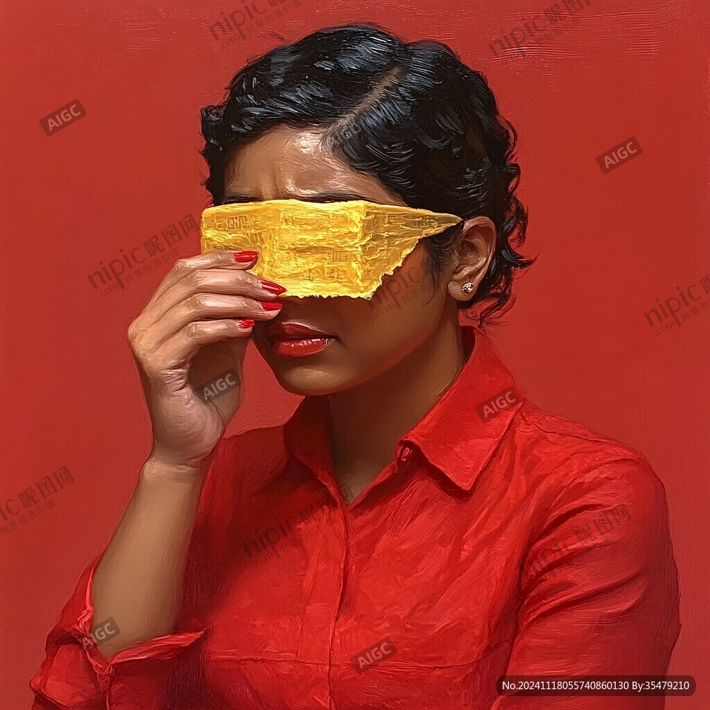 蒙上眼睛