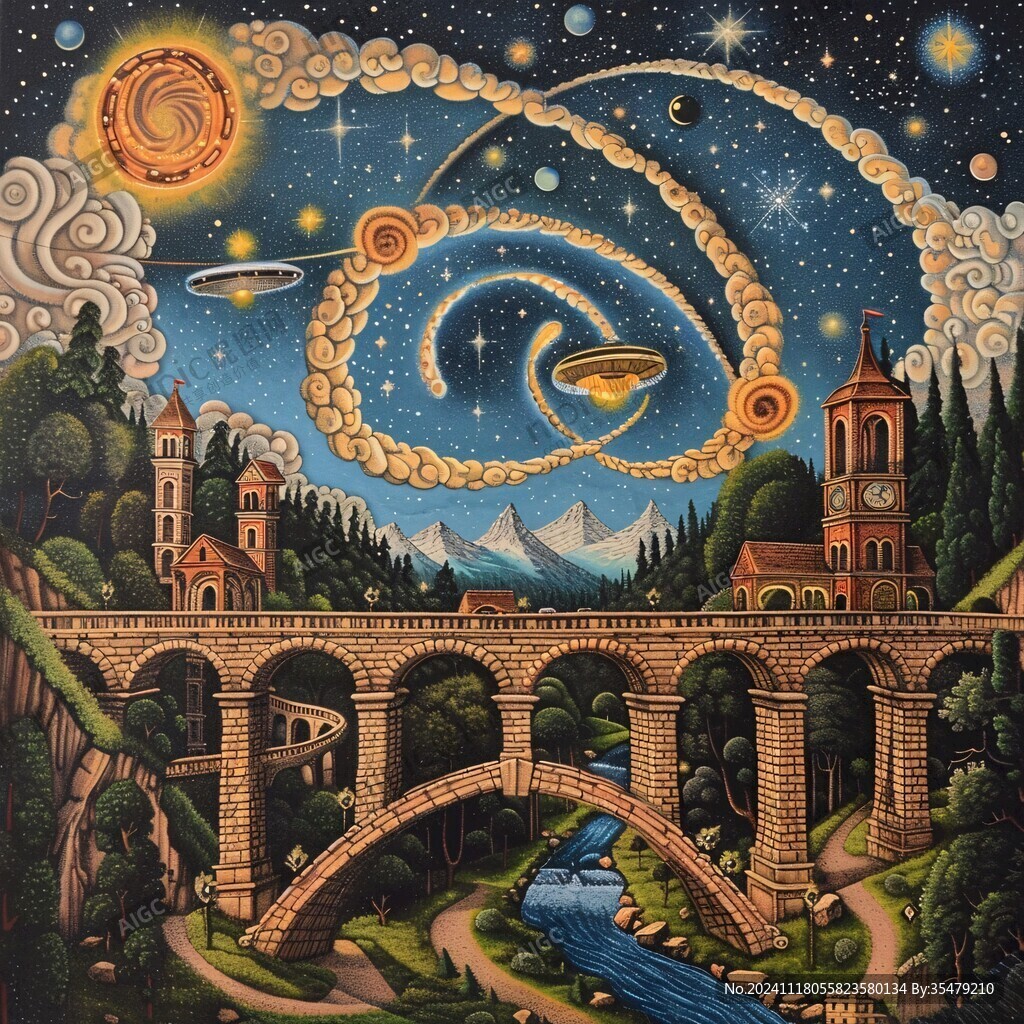 科幻立体画
