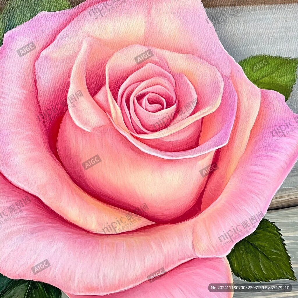 玫瑰花3d画