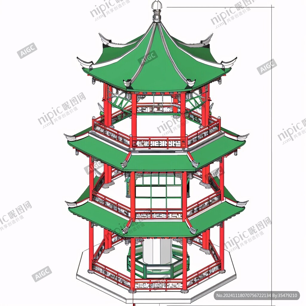 古建塔设计