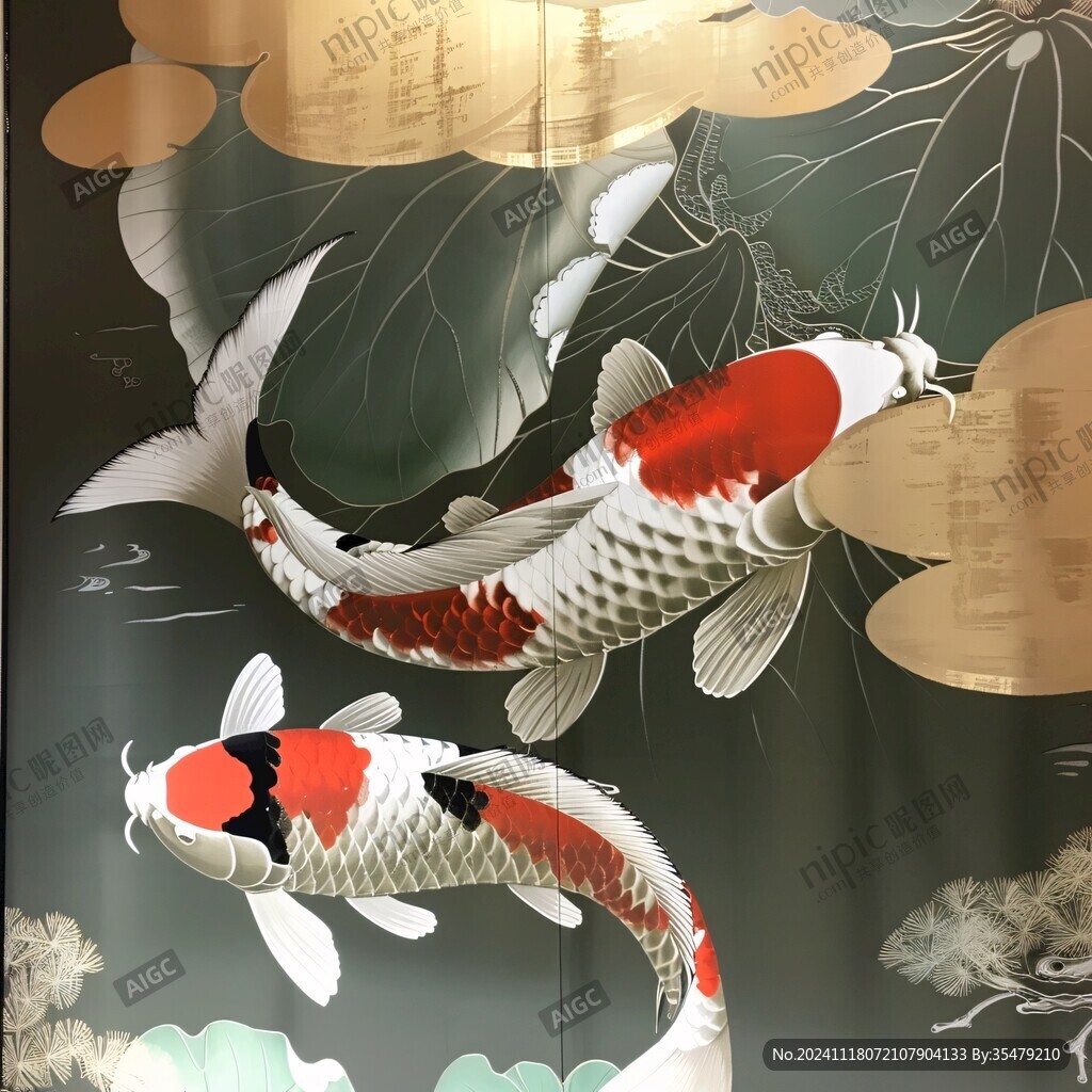 吊顶年年有余软膜