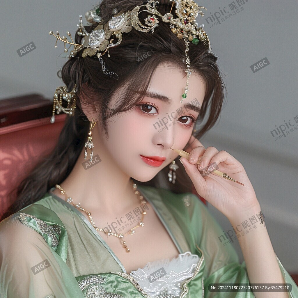 汉服秀禾装饰